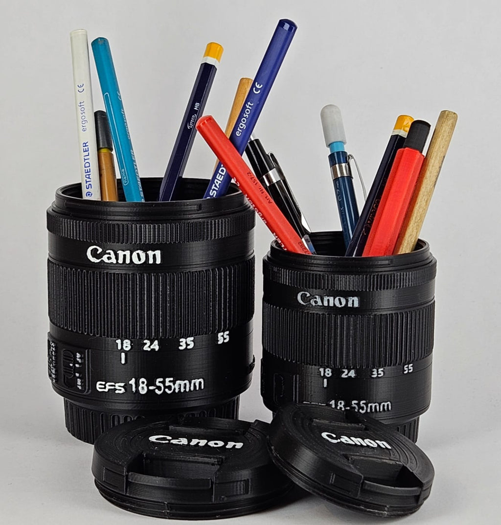 Porte-Crayon Objectif 18-55mm imprimé en 3D – Standard