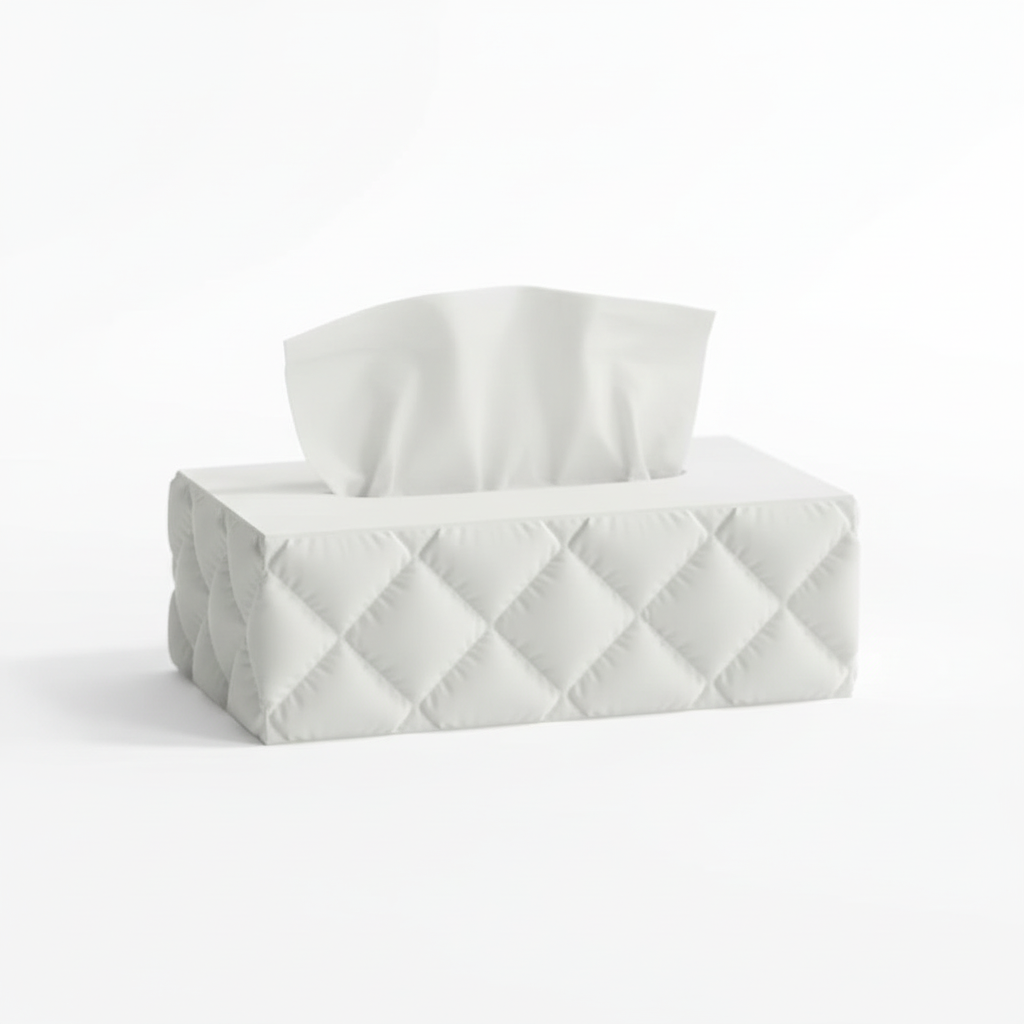 Boîte à mouchoirs matelassée imprimée en 3D